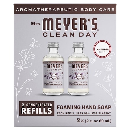 Mrs. Meyers Clean Day FM HD SOAP RFL LVNDR 2PK 11844